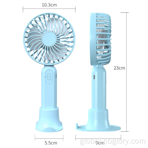 Portable Cooling Fan Portable Handheld Fan USB Mini Fan with Rechargeable Manufactory